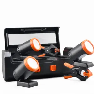 SET ILUMINACION TRABAJO MODULAR 6PZ 650LUM REC