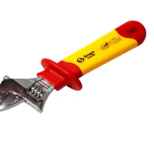 LLAVE FRANCESA DE 6"-160MM DE LARGO ,19MM DE APERTURA ,VDE 1000V(10150006)