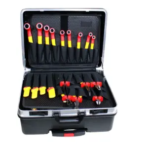 JUEGO DE HERRAMIENTAS DE 108 PIEZAS EN MALETA CON RUEDAS VDE 1000V(100001)