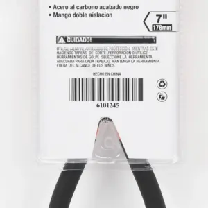 ALICATE P/SEGUROS 7" EXTERIOR RECTO