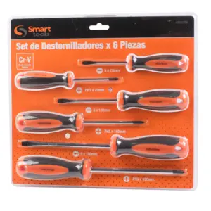 JGO. DESTORNILLADORES PH/PL 6 PZS. CR-V