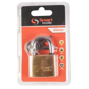 CANDADO BRONCE FORJADO 40MM BLISTER