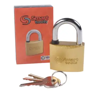 CANDADO ACERO BRONCEADO 50MM CAJA