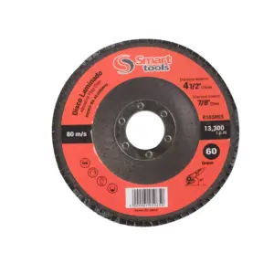 DISCO DE LIJA TRASLAPADO 4 1/2" GR.60 SUPRA