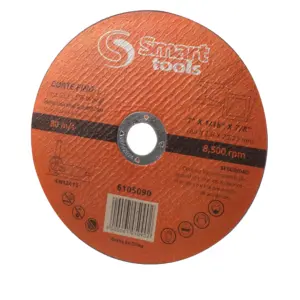 DISCO DE CORTE ACERO/INOX. 7"X1.6 MM. #A 46 TZ