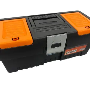 CAJA HERR. PLASTICA C/METAL 14" (G-T614) Medidas 35,5 x 16,5 x 14,5 cm