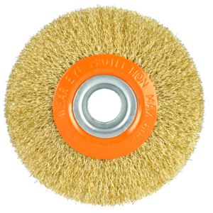 GRATA CIRCULAR ACERO ONDULADO 5"