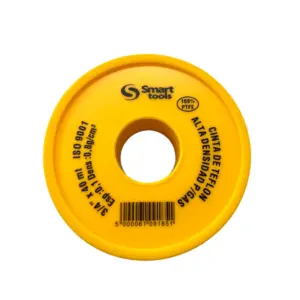 TEFLON (ROLLO) 3/4 X 40 MT AMARILLO P/GAS