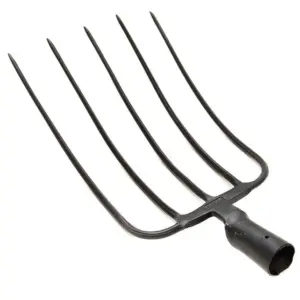 HORQUETA PASTO 6 PUAS SIN MANGO (H60T)