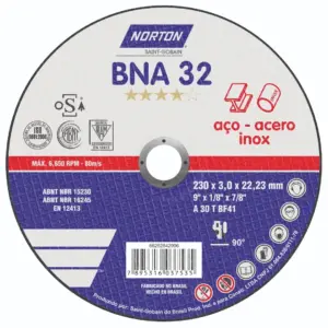 DISCO CORTE  9"  #BNA-32 C/PLANO (10105430)