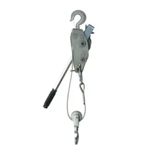 TECLE PARA GRUA CON CABLE DE ACERO  (HHJK-20)