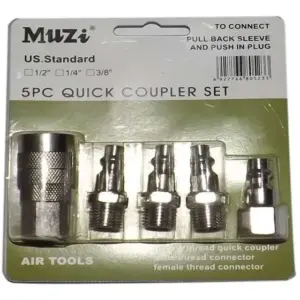 KIT DE 5 ACOPLES RAPIDOS (5PcUSType)