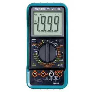 MULTITESTER AUTOMOTRIZ 12 FUNC. (EM129)