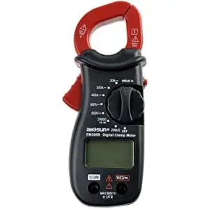 AMPERIMETRO DE TENAZA 6 FUNC. (EM306B)