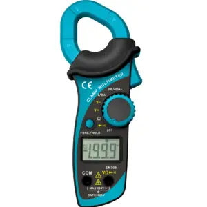 MULTITESTER/AMPERIMETRO MINI TENAZA (EM305)