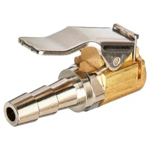 TERMINAL INFLADOR C/SEGURO ESPIGA 1/4" (697)