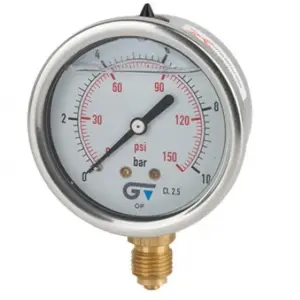 MANOMETRO 25 BAR/ 350 LB  GLICERINA (3822 025)