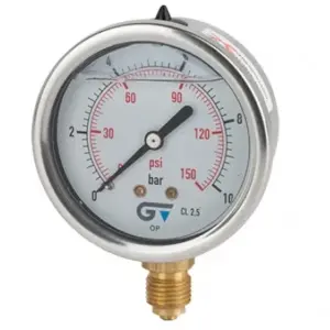 MANOMETRO100BAR/1500 LB GLICERINA (3822 100)