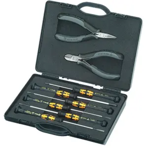 JGO. DESTORN./ALICATES PRECISION 9 PZS. (002018ESD