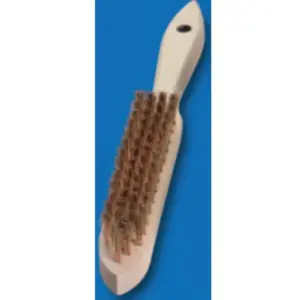 ESCOBILLA ALAMBRE AC. 4 HILERAS C/MANGO (100.041)