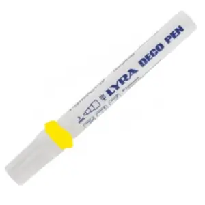 LAPIZ ROTULADOR DECO PEN AMARILLO  (4040007)