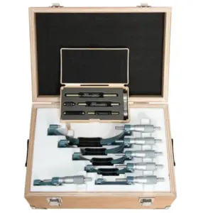 JGO. MICROMETRO EXT. 0-6"/0.001" 6 PZAS. (103-904)