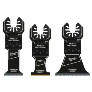 JGO 3 PIEZAS HOJAS SIERRA MULTIHERRAMIENTA METALES/MADERA (49-10-9005)