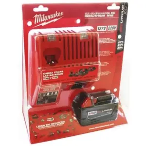 KIT STARTER CARGADOR Y BATERIA M18 REDLITHIUM XC3,0AH (48-3159)