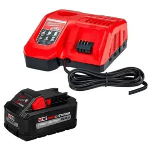 KIT STARTER CARGADOR RAPIDO Y BATERIA M18 REDLITHIUM HO 8,0AH (48-34059)