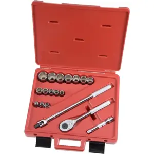 JGO. DADOS []1/2" 3/8"-1.1/4" 18 PZ. (J54120)