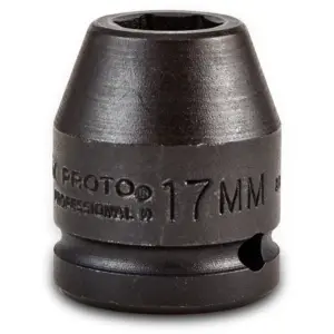 DADO IMPACTO []3/4" DE  17 MM. (J07517M)