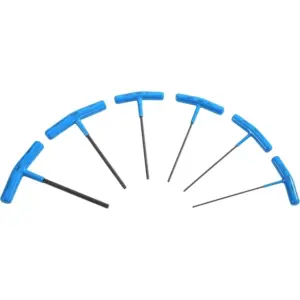 JGO. LLAVES ALLEN C/MANGO DE 2 A 6 MM.(J4969)