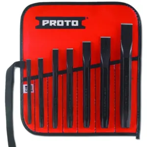 JGO. DE CINCELES DE 7 PZAS H.DUTY (J86B)