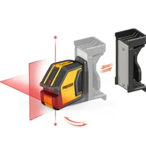 NIVEL LASER CRUZADO C/PLOMADA (P2LC15)