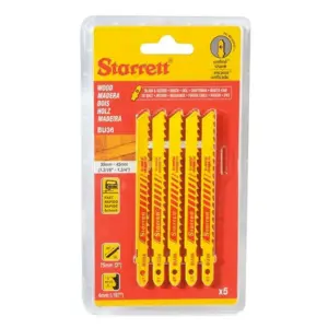 KIT 5 SIERRAS BIMETAL 10DPPX75 MM.  (BU310T)