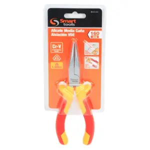 ALICATE DE PUNTA 6" AISLADO 1000V.