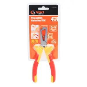 ALICATE PELACABLES DE 6" AISLADO 1000V.