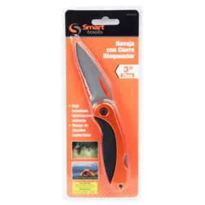 CUCHILLO CON TRABA TRASERA 3" T/ELECTRICISTA