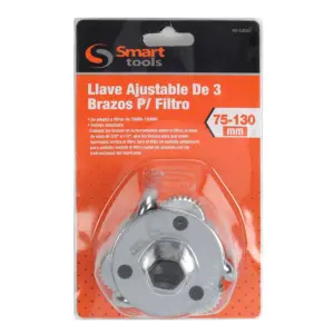 LLAVE AJUSTABLE DE 3 BRAZOS P/ FILTRO 64-120MM