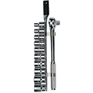 JGO. DADOS []1/2" 10-19 MM., 11 PZAS. (86-734)