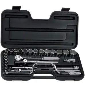 JGO. DADOS []1/2"  1/4-1.1/4" 27 PZAS. (86-505)