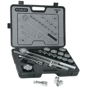 JGO. DADOS []3/4" 22-50 MM., 19 PZAS. (89-101)