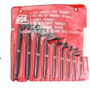 JGO. LLAVES TORX  9 PZAS. (T10-T50) (VI-01426)