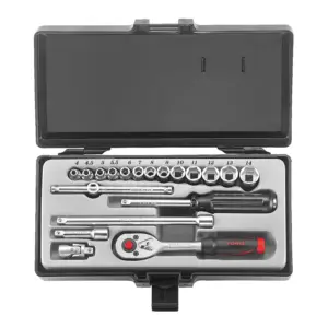 JGO. DADOS []1/4"  4-14 MM. (2203-5)