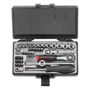 JGO. DADOS []1/4" 42 PZAS. (2421)