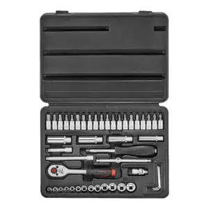 JGO. DADOS []1/4" 46 PZAS. (2461)