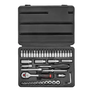 JGO. DADOS []1/4" 46 PZAS. (2461-5)