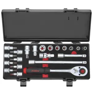 JGO. DADOS TORX M/H DE 21 PZAS.  (4221)