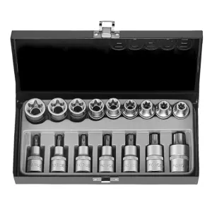 JGO. DADOS TORX M/H DE 16 PZAS.  (4171)