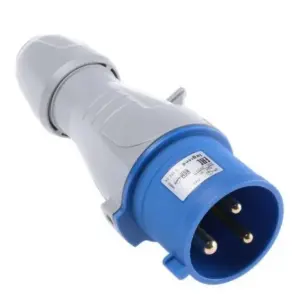 CLAVIJA MACHO  3P + T, 16 Aª,  380V.  (0606953)